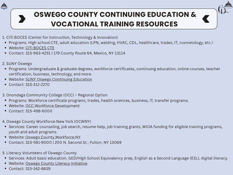 oswego county ed resources truth 12.1.2025