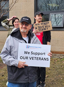 supplemental photo indivisible oswego county tenneys office protest 3.21.2025