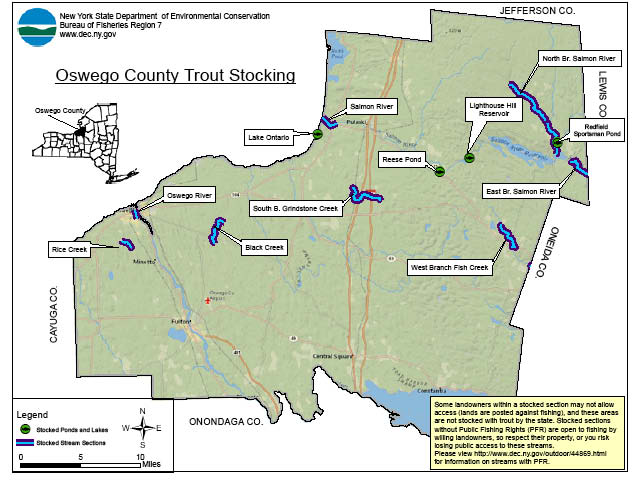 trout stock fishing map 2024