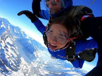 High rankings -- Whether skydiving above the Alps in Switzerland like Jill Southwell or learning cultures and languages on the ground, SUNY Oswego students as well as international students who come to campus gain life-changing experiences. The college’s efforts were recently recognized with a 12th-place national ranking for master’s universities in the most recent Open Doors Report on International Educational Exchange.