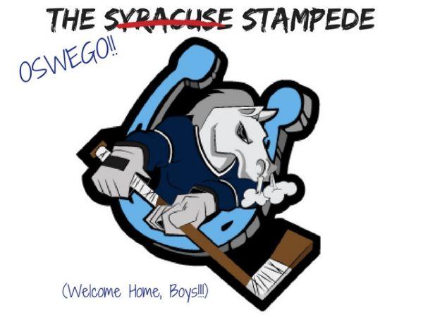 North American 3 Hockey League Syracuse Stampede, Announce Relocation to Oswego