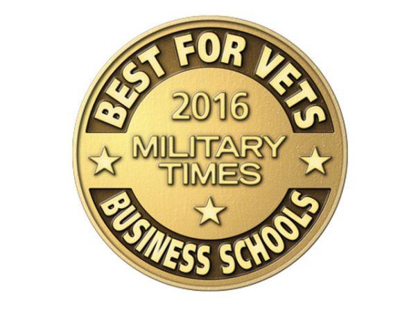 SUNY Oswego School of Business Earns 2016 &#039;Best for Vets&#039; Ranking